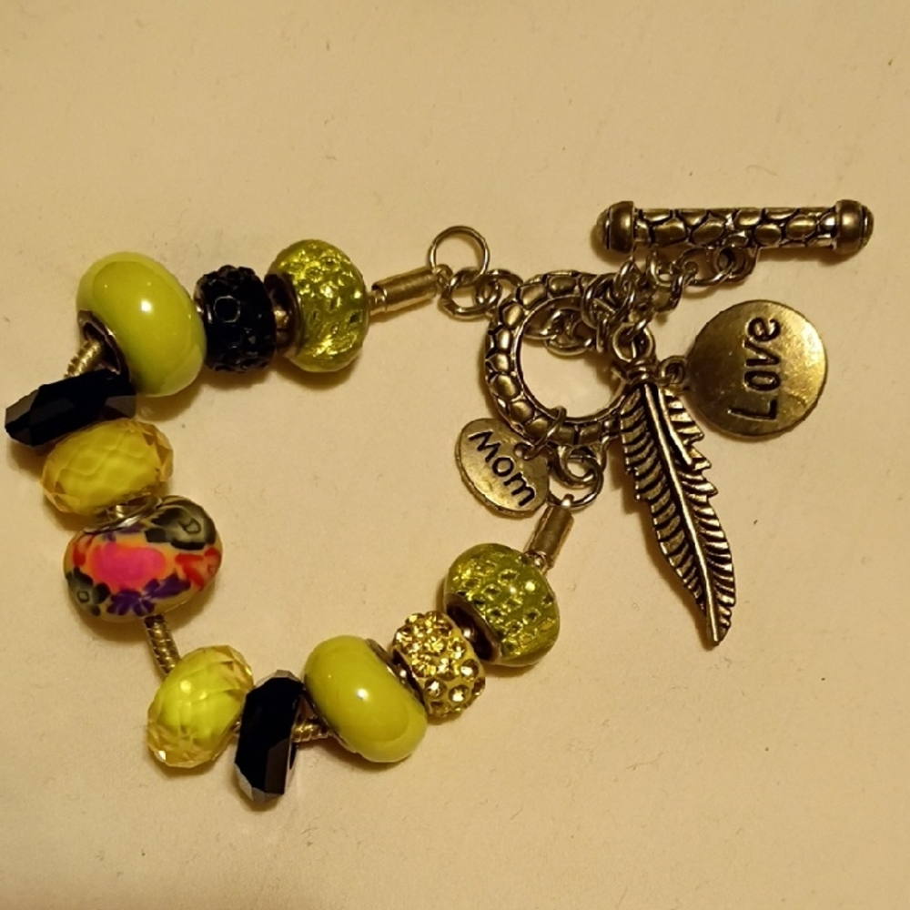 FREE Charming Beaded Bracelet with Charms